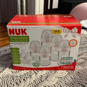 New NUK Glass Bottle Newborn Gift Set